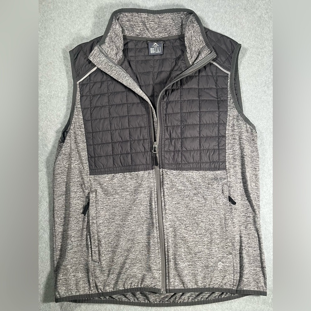 Little Donkey Andy | Grey Zip Up Vest | US Men's Size Large